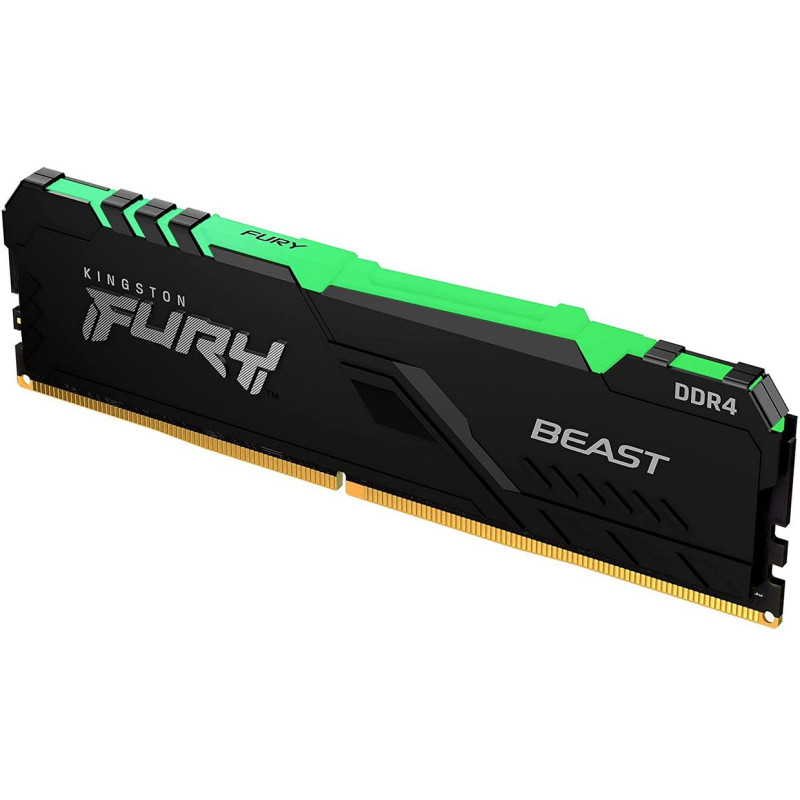 Desktop Memory DRAM Kingston FURY Beast RGB KF432C16BBA/16 16GB DDR4 3200MHz