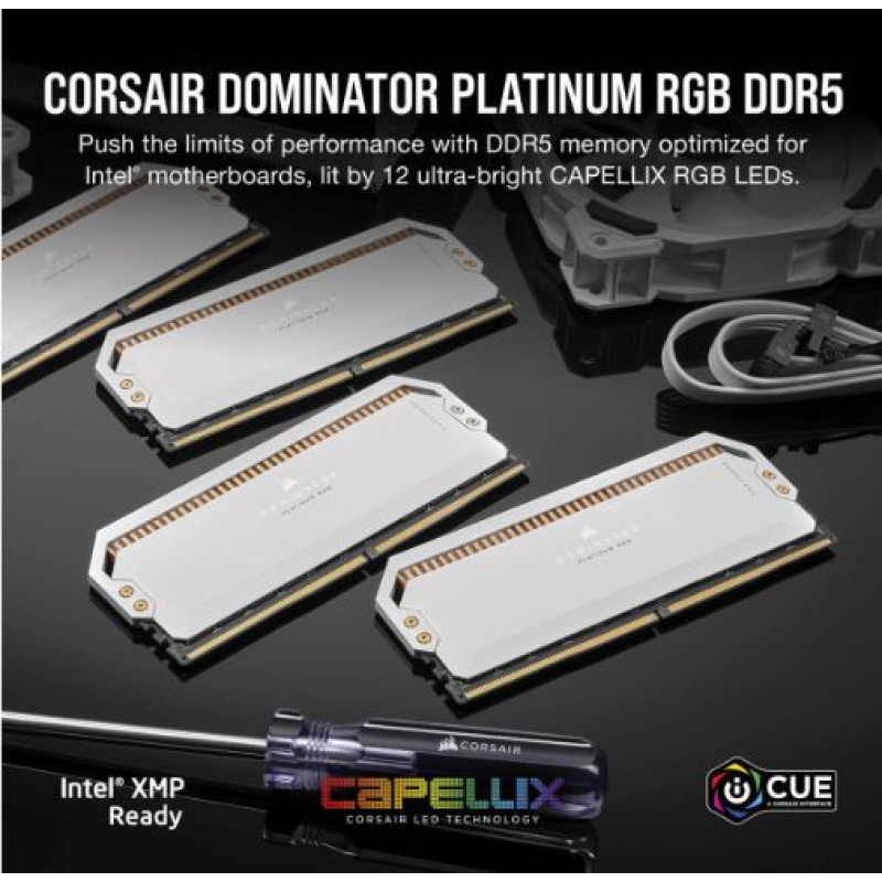 Оперативная память DRAM Corsair DOMINATOR PLATINUM RGB CMT64GX5M2B5200C40W KIT