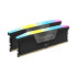 זיכרון לנייח DRAM Corsair VENGEANCE RGB 64GB (2x32GB) DDR5 DRAM 6400MT/s CL32