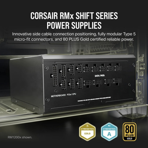 Блок Питания Corsair RM850x SHIFT 80 PLUS Gold 12V: 850W
