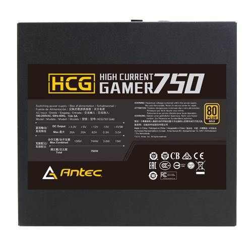 Блок Питания Antec High Current Gamer HCG750 80 PLUS Gold 750W