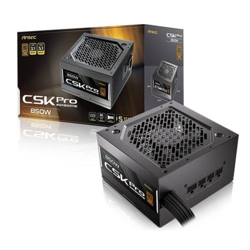 ספק כוח Antec CSK Pro 850W ATX3.1 80+ Bronze 0-761345-20069-1 80+ Bronze...