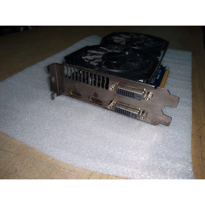 Video Card Gigabyte NVIDIA GeForce GTX 750 Ti WINDFORCE 2X GV-N75TOC2-2GI..