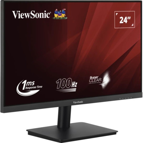 Монитор для ПК ViewSonic 23.8" 100Hz FHD VA Цвет: черный