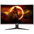 מסך מחשב קעור לגיימינג AOC 23.6' VA FHD 165Hz 1ms 1500R - יבואן מקביל