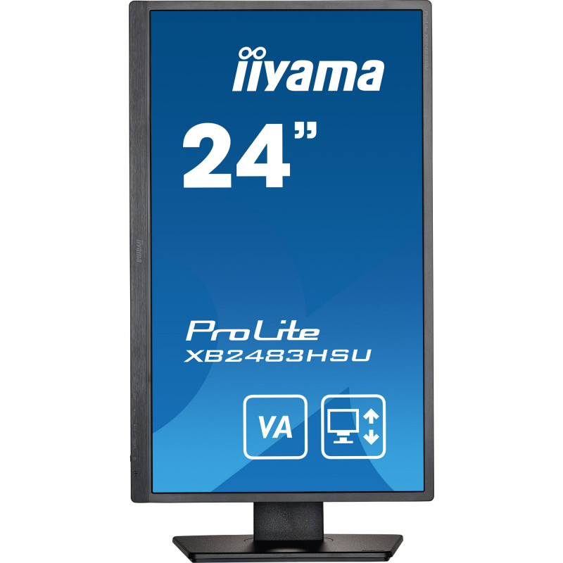 Монитор для ПК IIYAMA 24" ProLite VA FHD 75Hz 4ms 23.8" 75Hz FHD VA Цвет:черный