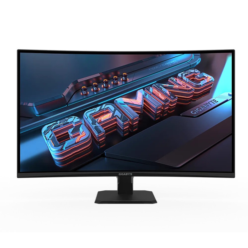 Gaming Monitor Gigabyte GS32QC 31.5" 165Hz, OC 170Hz QHD, 2K VA Color:black