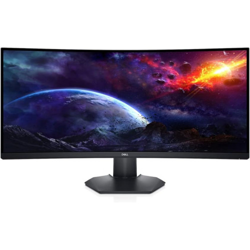 Монитор для ПК Dell S3422DWG Вогнутый 34" 144Hz WQHD Цвет:черный