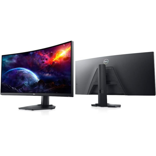 Монитор для ПК Dell S3422DWG Вогнутый 34" 144Hz WQHD Цвет:черный