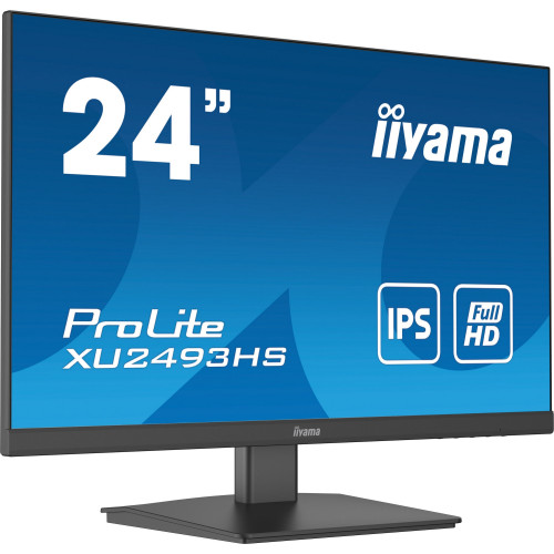 מסך מחשב IIYAMA 24" ProLite IPS FHD 75Hz 4ms 23.8" 75Hz FHD IPS צבע שחור