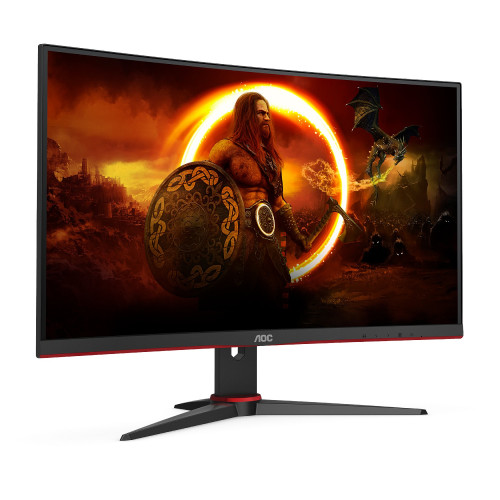 מסך מחשב AOC 27" VA FHD 165Hz 1ms 1500R 27" 165Hz VA - יבואן מקביל