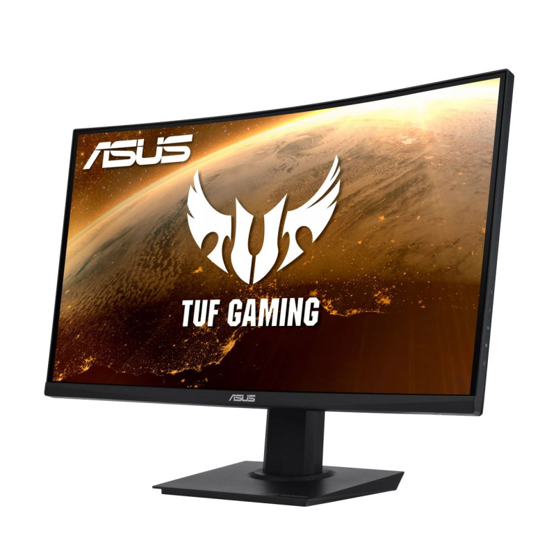 Игровой Монитор Asus TUF GAMING VG24VQE Вогнутый 23.6" 165Hz FHD VA Цвет:черный