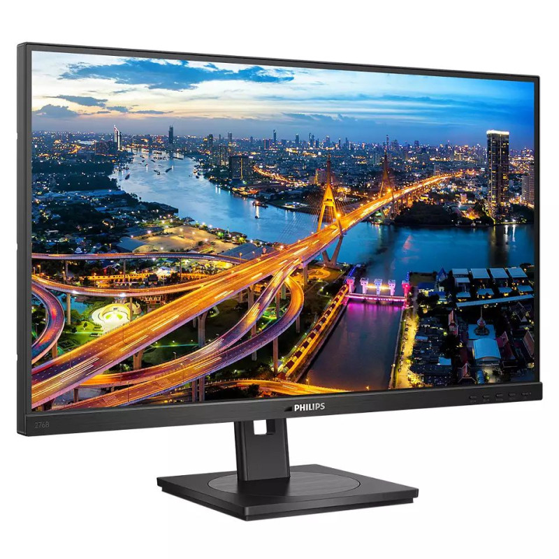 LCD monitor with USB-C docking station Philips 27" 75Hz WQHD, 2K IPS Color: