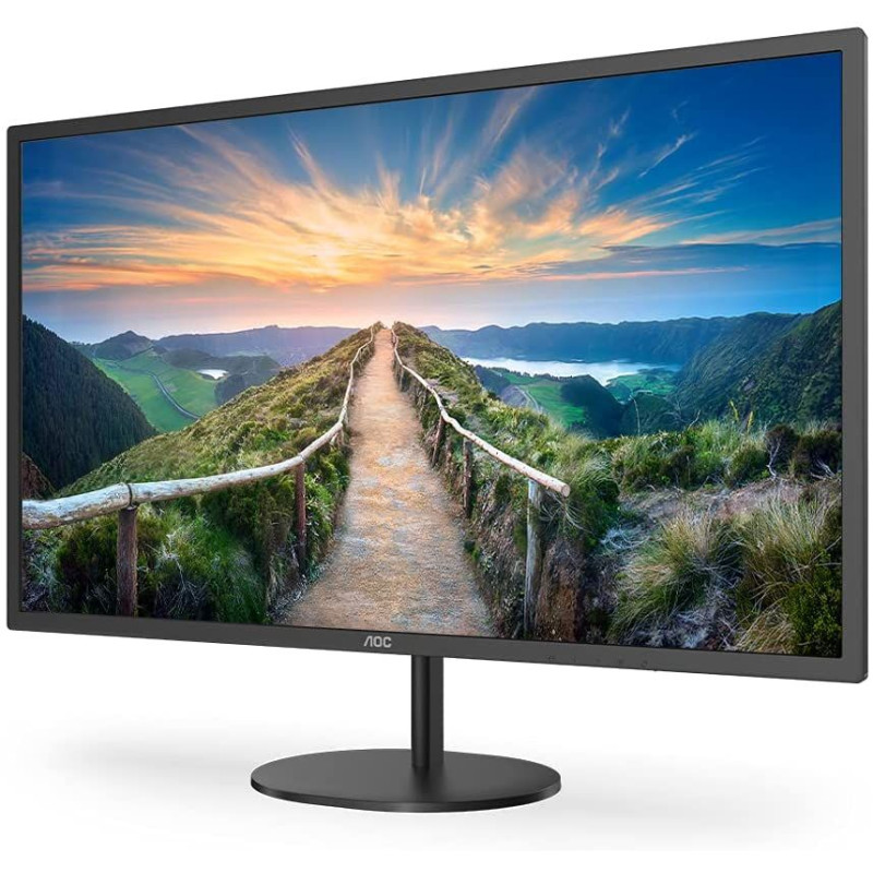 Computer Monitor AOC Q32V4 31.5" 75Hz WQHD, 2K IPS Color:black - official importer