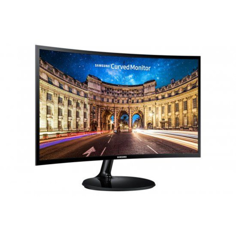 Computer Monitor Samsung C24F390FH Curved 23.5" FHD VA Color:black - parallel importer