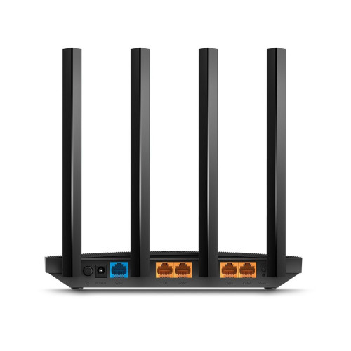 Router TP-Link AC1900 Wireless MU-MIMO Wi-Fi Router Archer C80 Color:black..