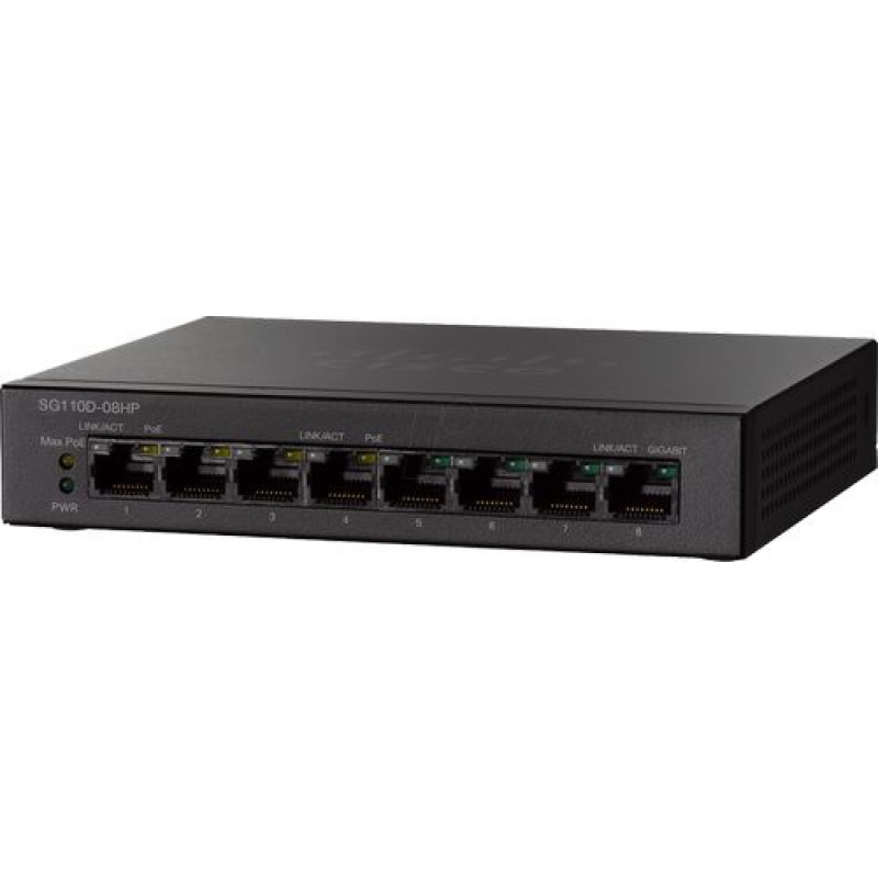 PoE Switch Cisco SG110D-08HP-EU