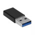 Adapter Gold Touch USB3.0 To USB Type C Adapter Color: black..