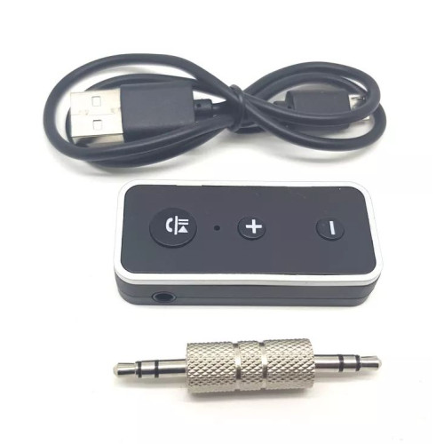 Bluetooth Receiver Gold Touch Mini Receiver 3.5mm Audio Adapter E-BT5-AD