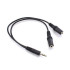 כבל Gold Touch Splitter Audio Cable E-PL-SP צבע: שחור..