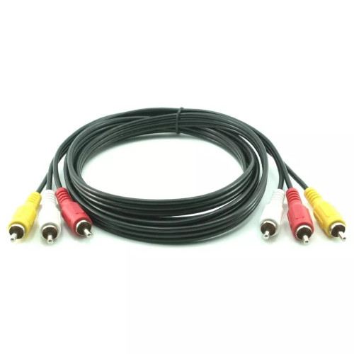 Cable Gold Touch 3xRCA To 3xRCA..