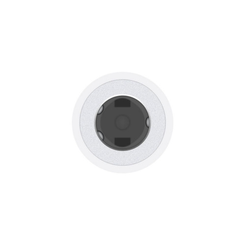 מתאם אודיו Apple USB-C to 3.5mm Headphone Jack Adapter MU7E2ZM/A צבע: לבן..