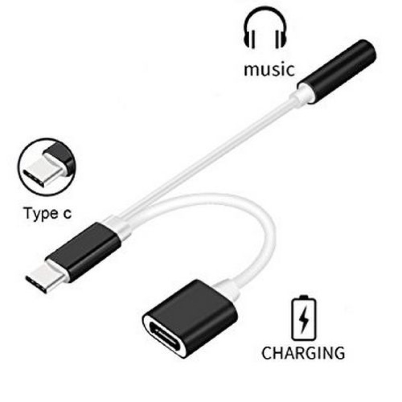 Кабель-Переходник Gold Touch USB Type C to Audio and Charge E-USB-C-AC..