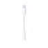 Audio adapter Apple Lightning to 3.5mm Headphone Jack Adapter Color: white..