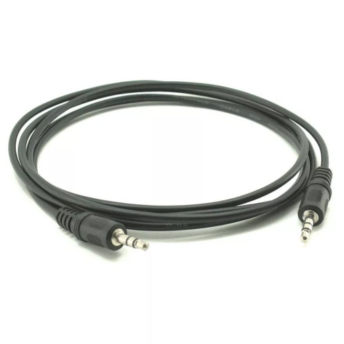 כבל AUX Gold Touch PL To PL Audio Cable - 3m CH-PL-PL-3 צבע: שחור