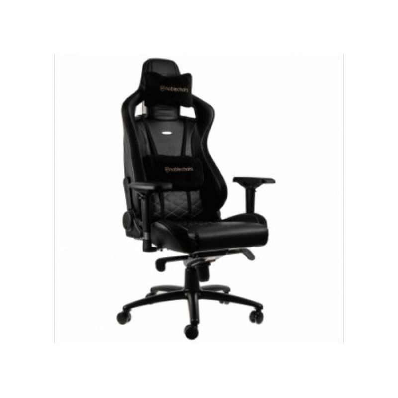 Игровое Кресло Noblechairs EPIC Black/Gold Цвет:черный, золотой