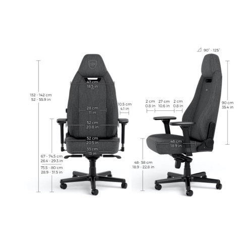 Executive Chair Noblechairs LEGEND TX Charcoal Gray