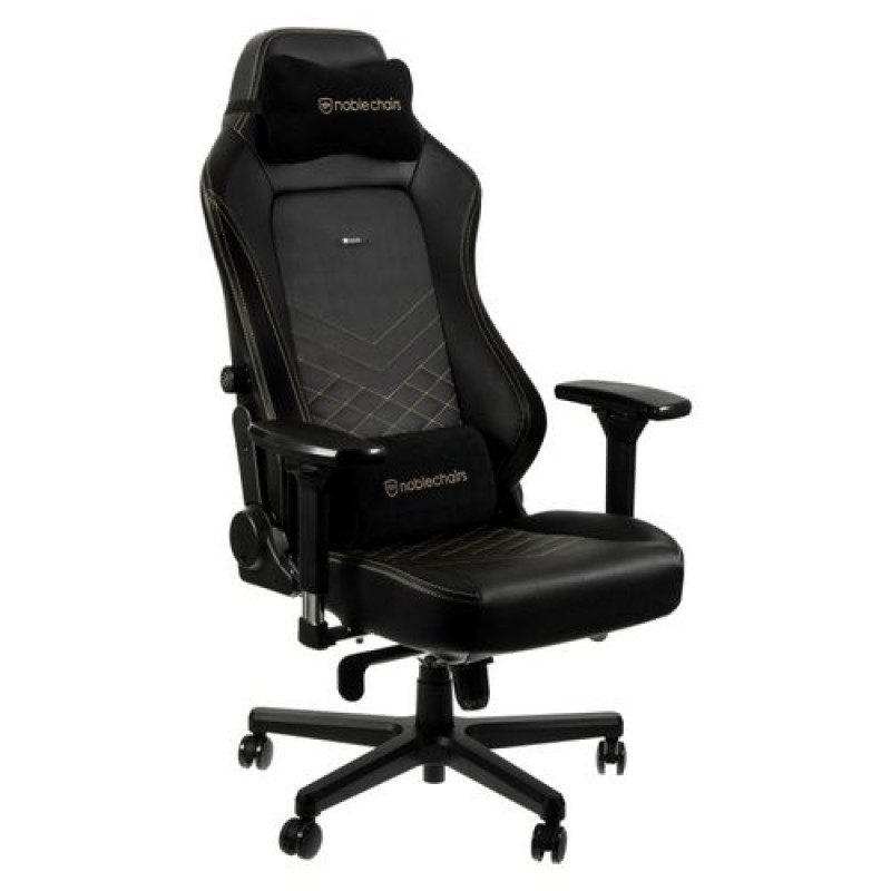 Игровое Кресло Noblechairs HERO черный, золотой