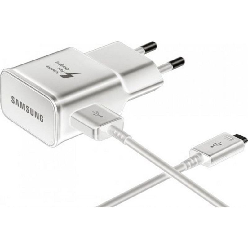 Fast Charger Samsung Type-C Charger 15W + Type-A to Type-C Cable Color: white -..
