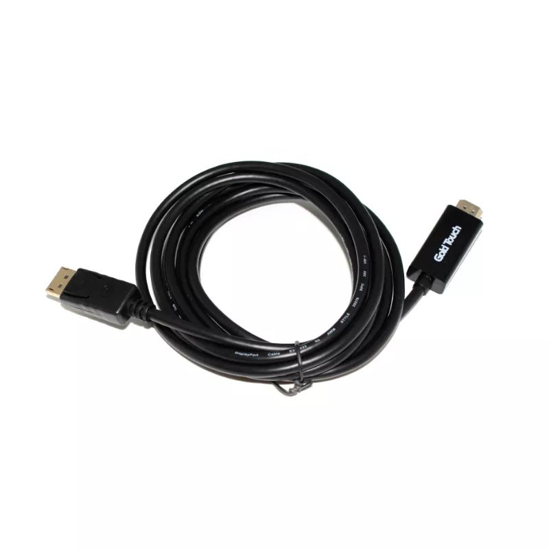 Кабель Gold Touch DisplayPort To HDMI 4K@30Hz 1.8m CH-DP-HDMI-1.8-4K30..