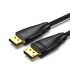 כבל Vention DP 1.4 8K/60Hz 32Gbps Gold Plated 2m HCCBH צבע שחור