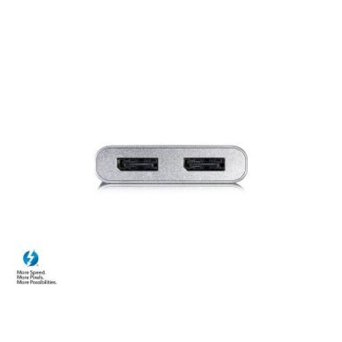 Adapter Akitio T3-2DP Thunderbolt 3 to 2xDP 1.2 TB32DP00-001