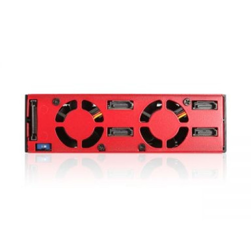 Adapter iStarUSA 5.25" to 4x 2.5" SATA SAS 6 Gbps HDD Hot-swap Rack