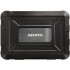 External HDD / SSD Box ADATA ED600 AED600-U31-CBK Color:black..