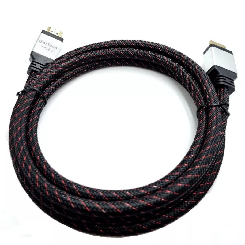 Cable Gold Touch HDMI 2.1V 8K@60Hz Cable 1m CH-HD2.1 -1