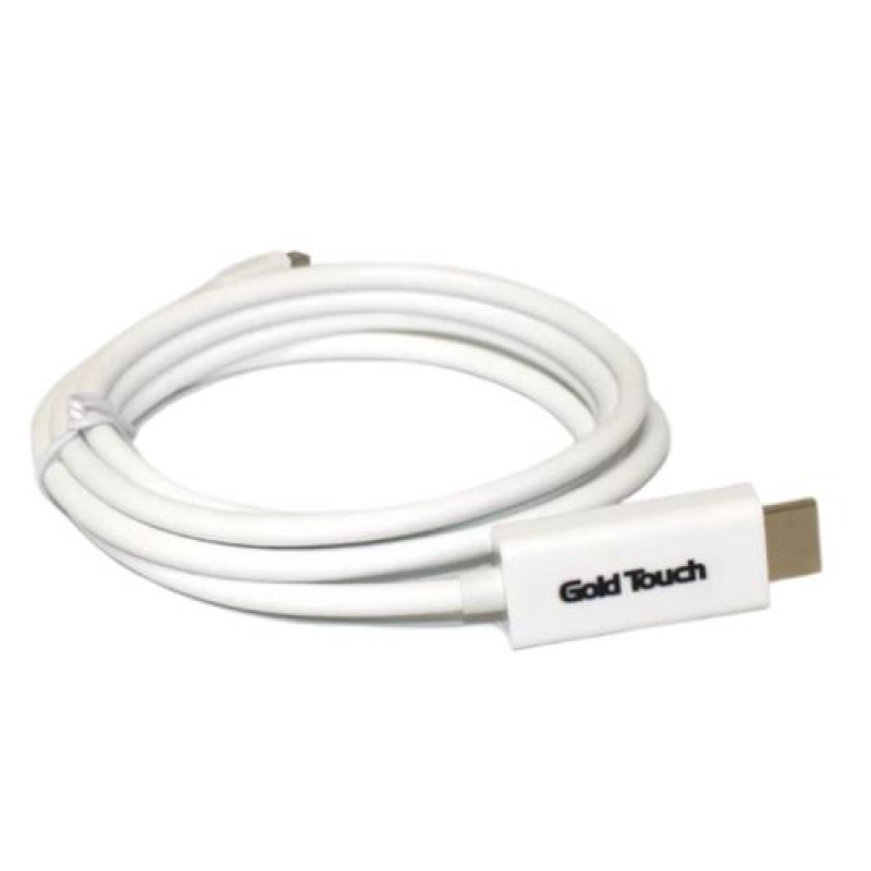 Cable Gold Touch Mini DP To HDMI 1.8m CH-MINI-DP-HDMI-1.8..