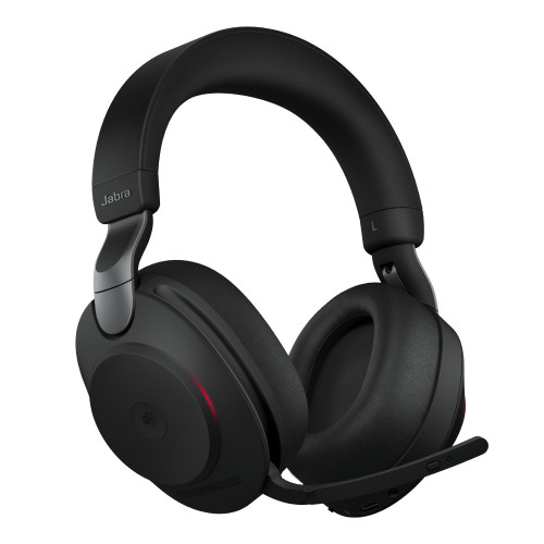 אוזניות קשת אלחוטיות עם מיקרופון מובנה Jabra Evolve2 85 MS USB-A