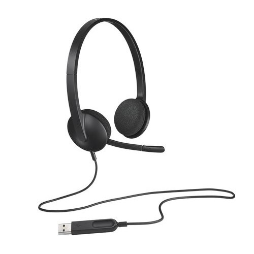 Headphones Logitech H340 Color: black