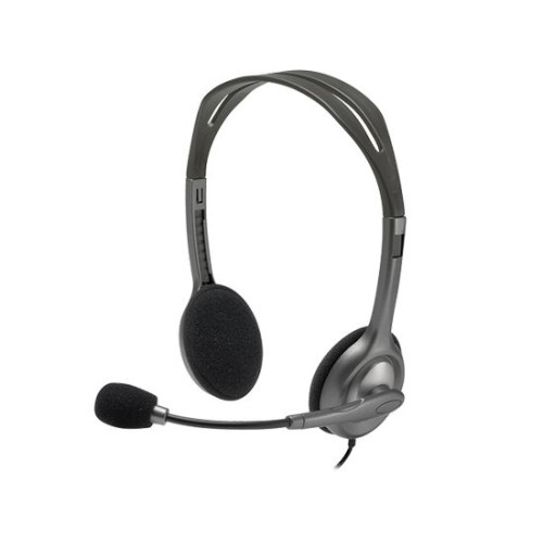 Наушники Logitech Headset H110 Цвет: черный, серебряный..
