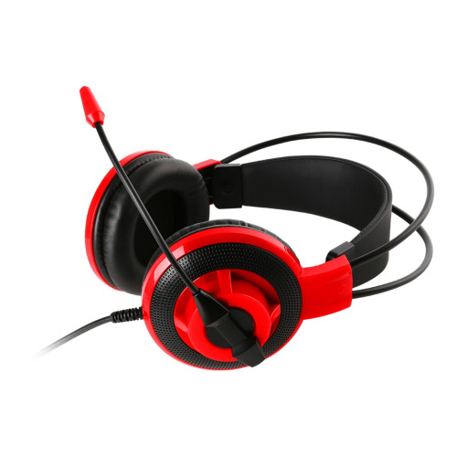 אוזניות גיימינג חוטיות MSI DS501 צבע: אדום..
