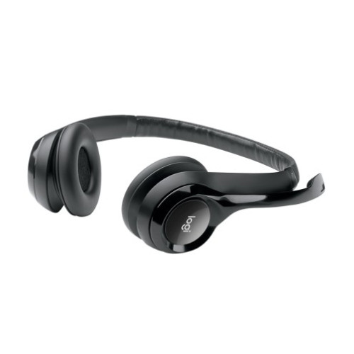 Wireless Mono Over-Ear Headphones with Built-in Microphone Logitech H390