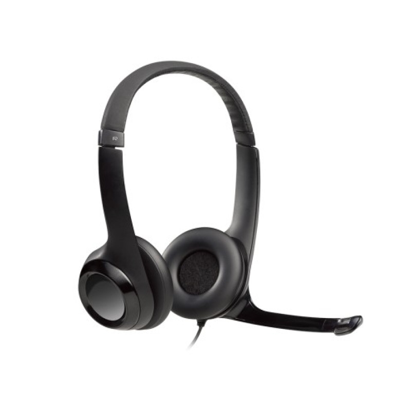 Wireless Mono Over-Ear Headphones with Built-in Microphone Logitech H390