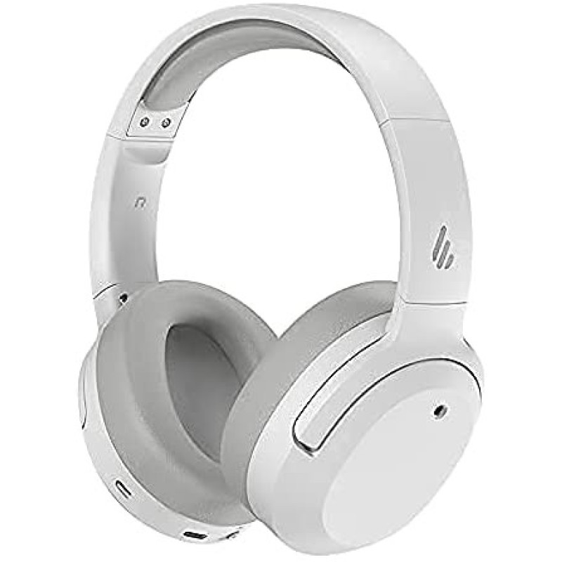 Wireless Over-Ear Headphones with Active Noise Cancellation Edifier W820NB white