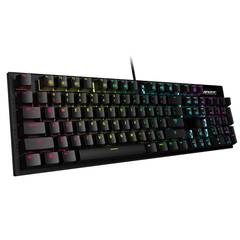 Gaming Keyboard Gigabyte AORUS K1 Cherry MX Mechanical Gaming Switch Color:black..