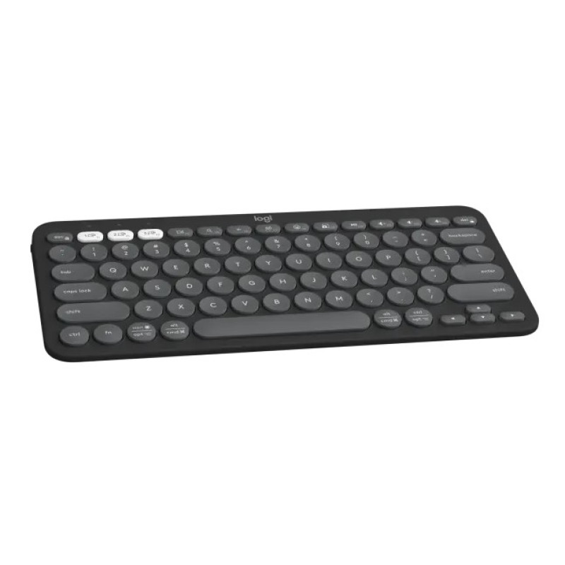 Bluetooth Wireless Keyboard Logitech Pebble Keys 2 K380s Tonal Graphite