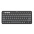 Bluetooth Wireless Keyboard Logitech Pebble Keys 2 K380s Tonal Graphite